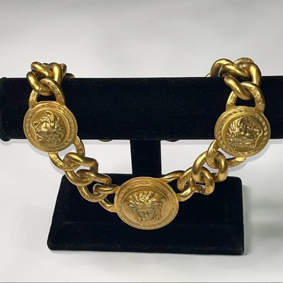 Versace 3 pendant Medusa choker - Picture 3 of 5